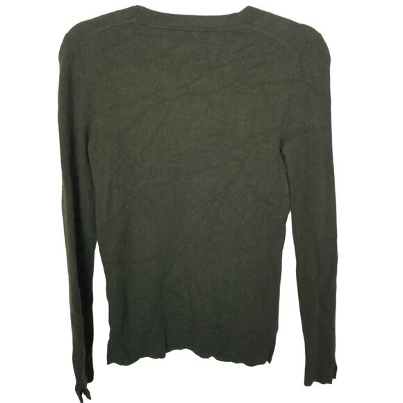 Massimo Dutti Womens Cashmere Sweater XS Classic Preppy Quiet Luxury Minimalist - Picture 7 of 7